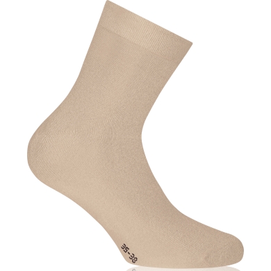 Rohner Day Sock Ankle Basic Soft Touch beige 3-pack